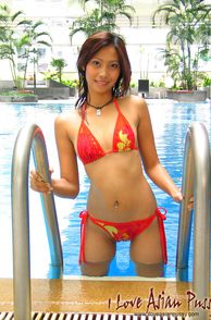 Cute Asian In Bikini