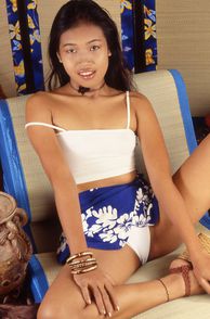 Thailand Teen Showing Panties Under Skirt