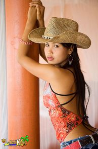 Cute Asian Cowgirl